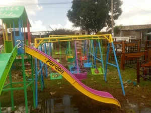 Baby/Kids Outdoor Playground Swings and Slides