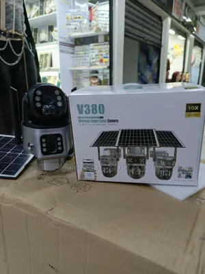 V380 Smart Solar PTZ Security System