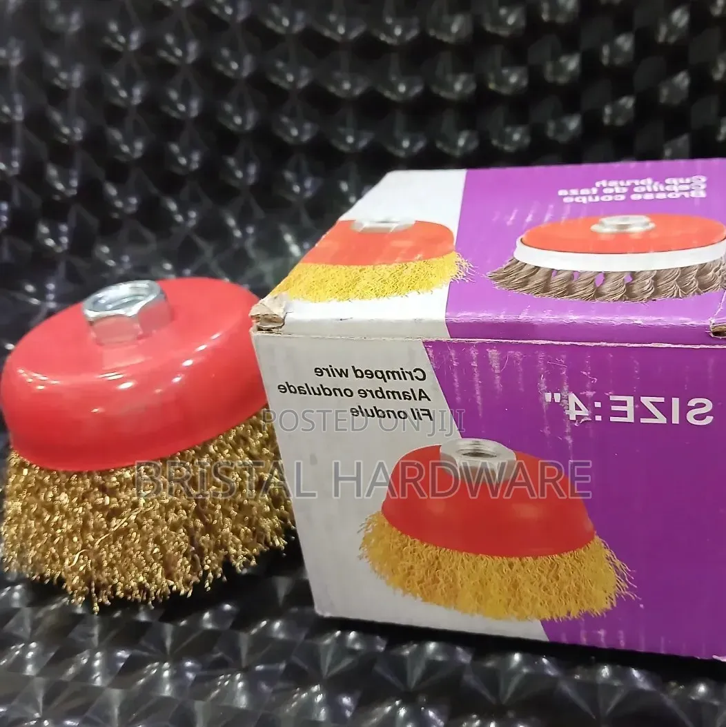 Cup Brush Crimped Wire