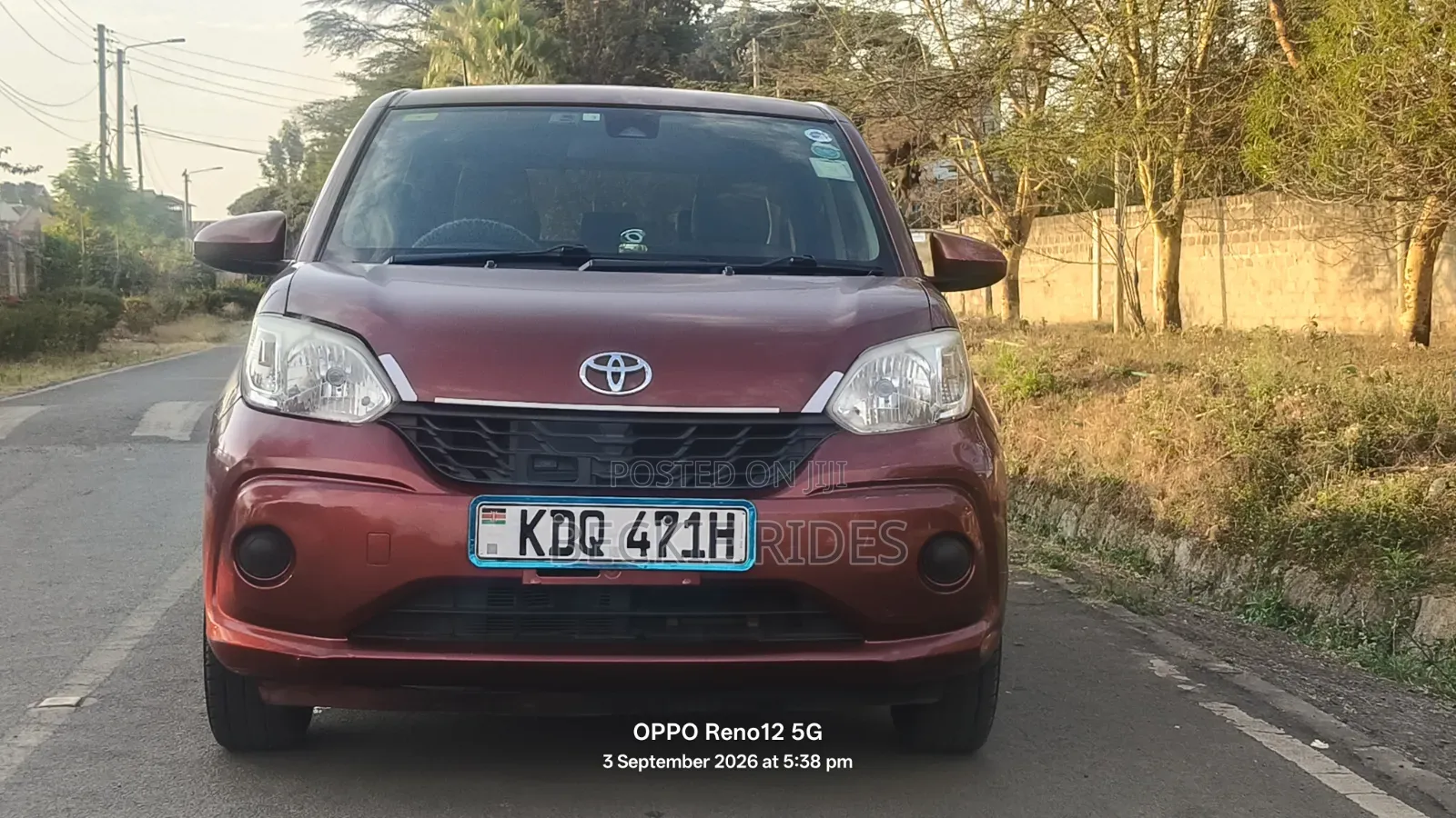 Toyota Passo 2017 Red