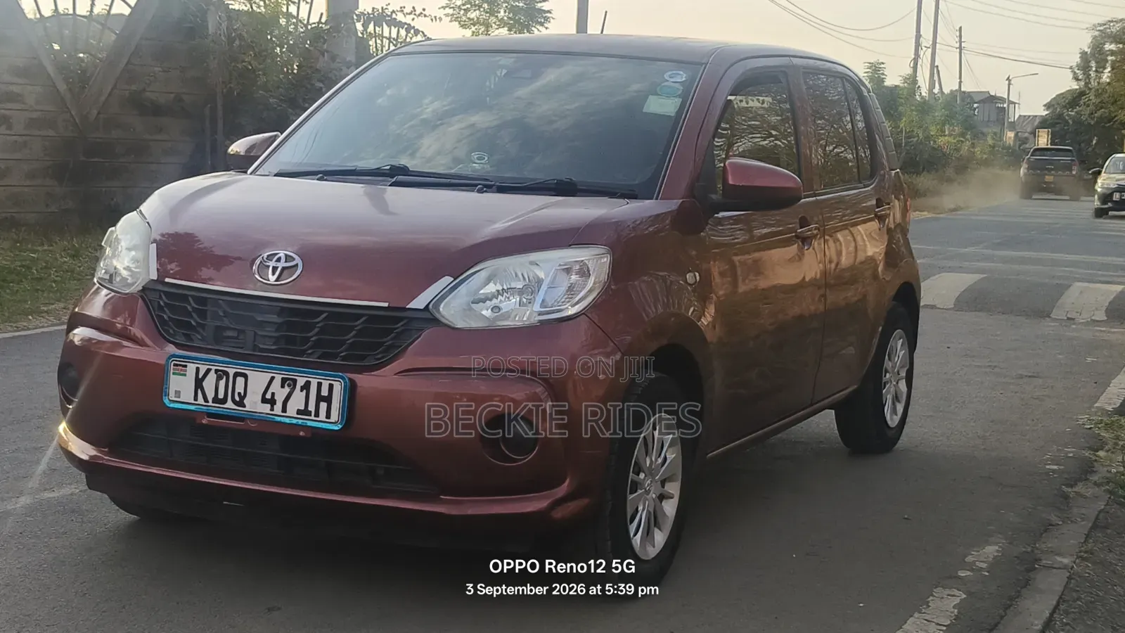 Toyota Passo 2017 Red