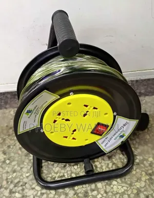 50meters 2.5 Heavy Duty Power Extension Cable Cord Reel