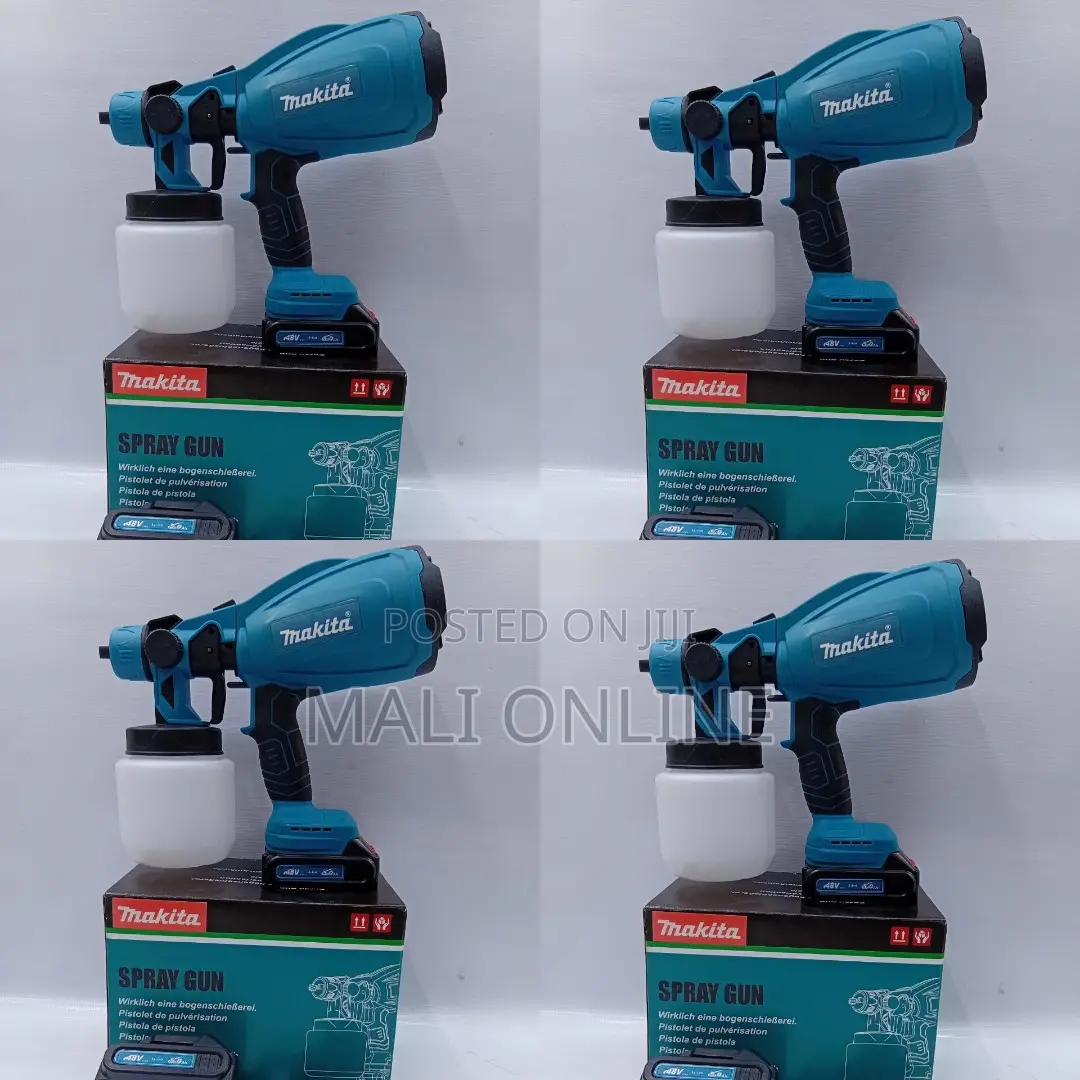 Makita Cordless Paint Sprayer 48V Spray Gun Rechergeable Handheldable