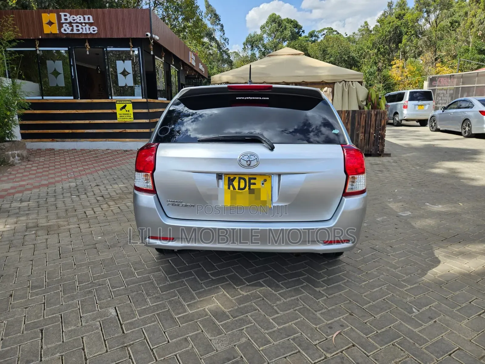 Toyota Corolla Fielder 2014 Silver