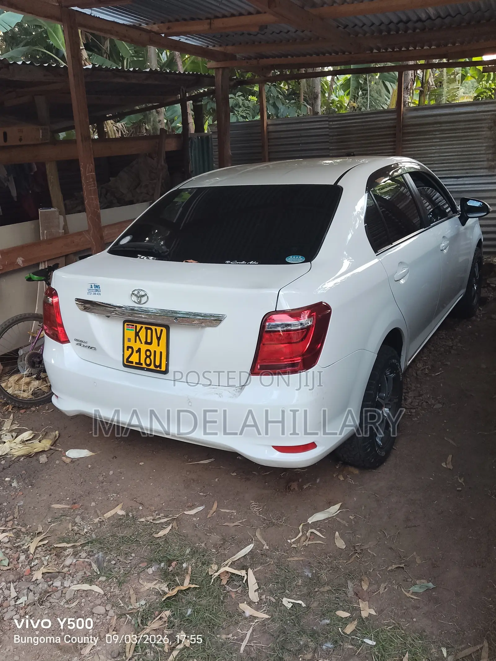 Toyota Axio 1.5 G 4WD 2019 White