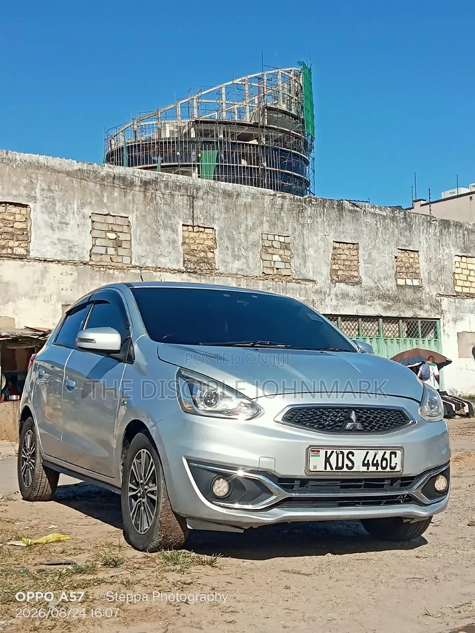 Mitsubishi Mirage 2017 Silver