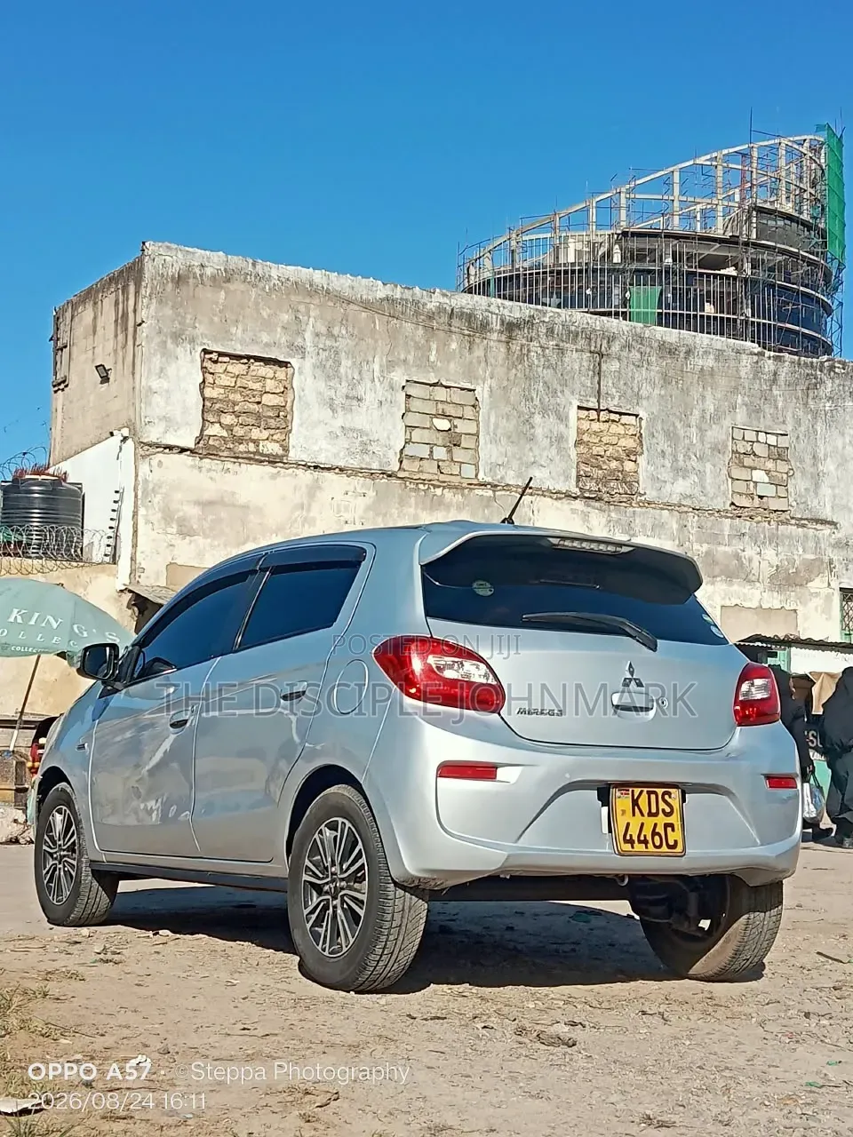 Mitsubishi Mirage 2017 Silver