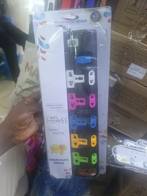 Power King Black Power Extension- With Double Ports
