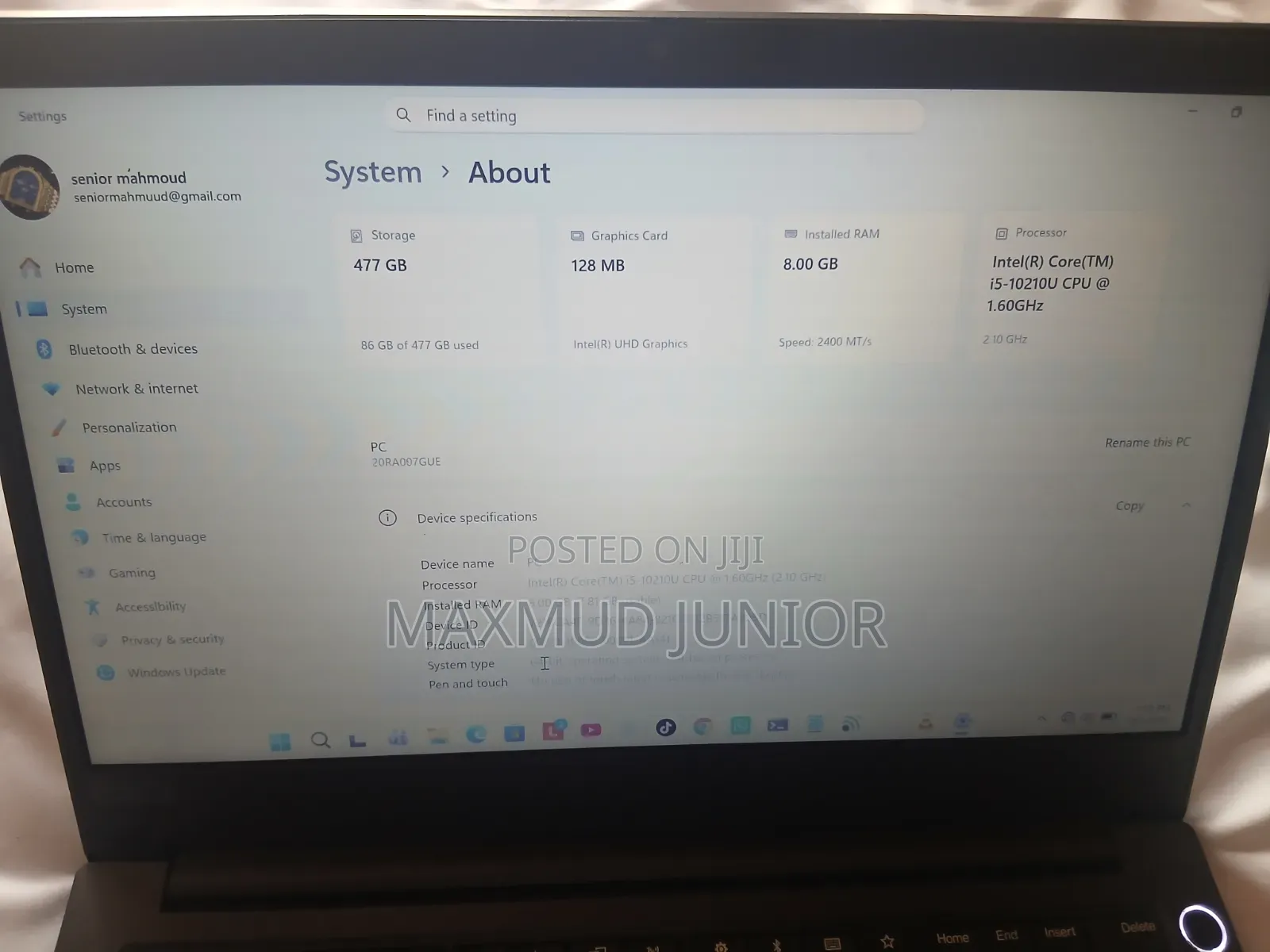 Laptop Lenovo ThinkPad X1 Carbon 8GB Intel Core i5 SSHD+SSD 512GB