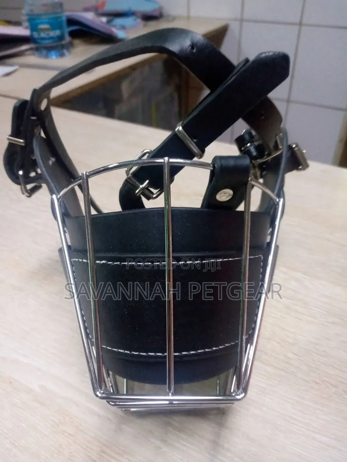 Metallic Dog Muzzle Available in Large Size