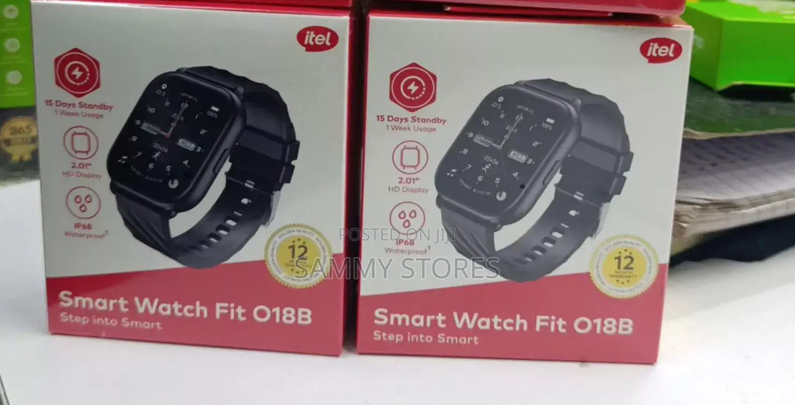 Itel Fit O18B – Stylish Smartwatch With Fitness Tracking