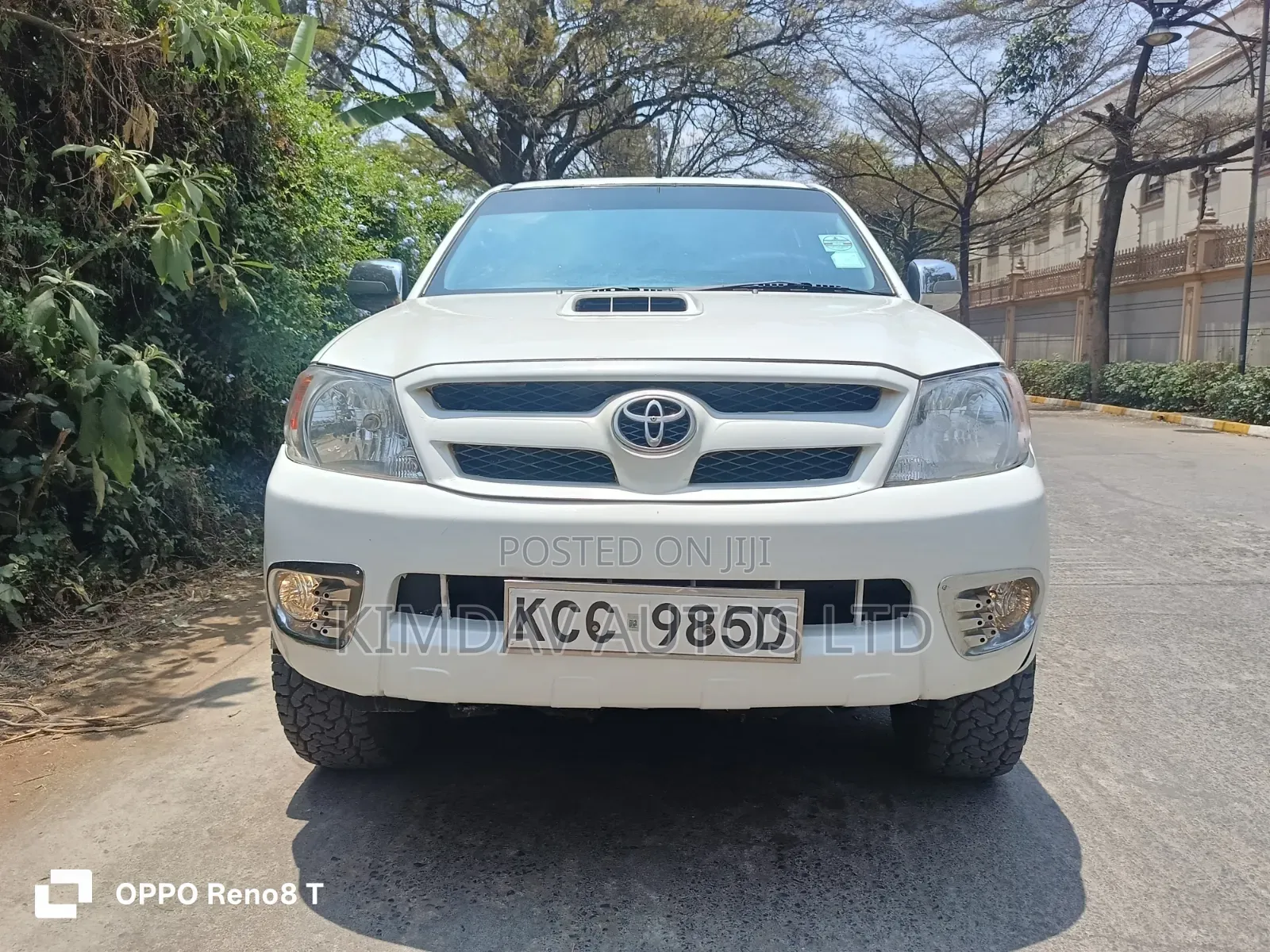 Toyota Hilux 3.0 D-4D Double Cab 4x4 Raider 2007 Off white