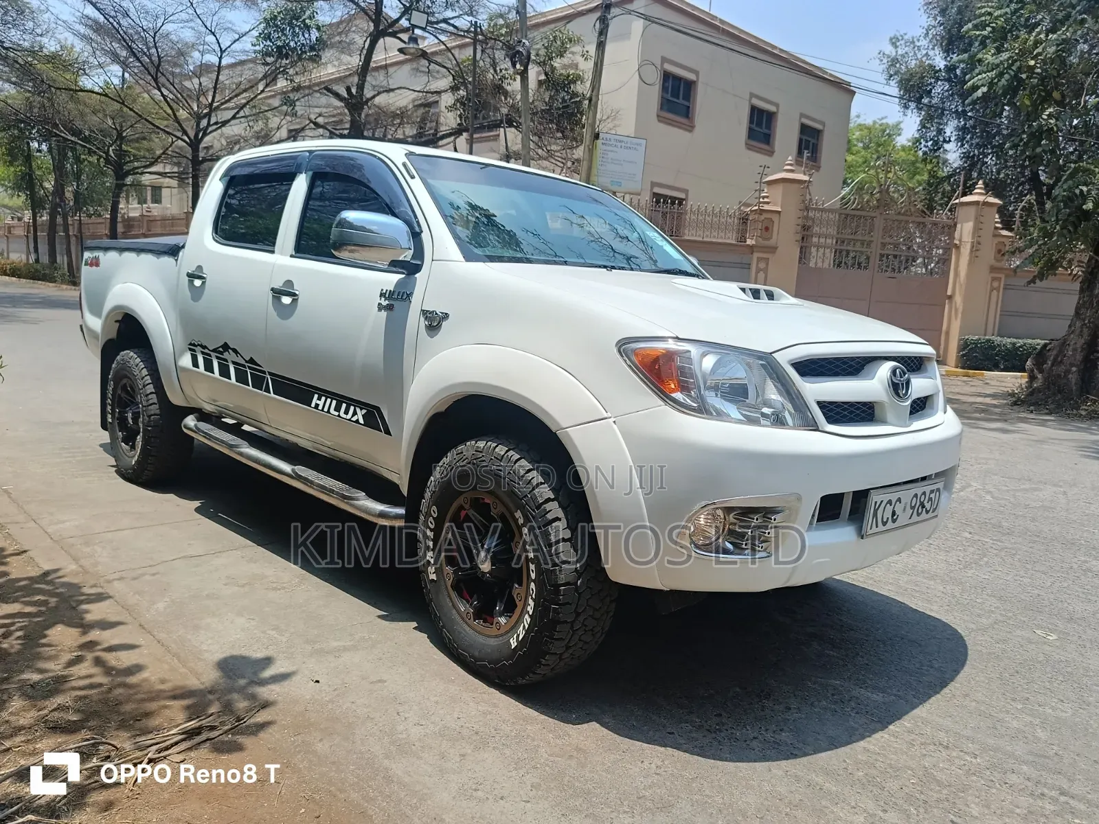Toyota Hilux 3.0 D-4D Double Cab 4x4 Raider 2007 Off white