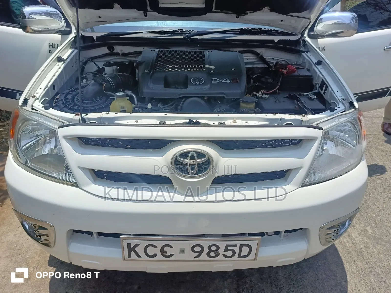 Toyota Hilux 3.0 D-4D Double Cab 4x4 Raider 2007 Off white