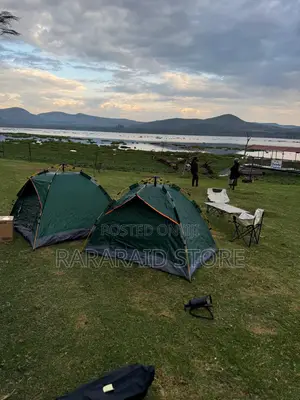 Camping Tent Plus Air Mattress