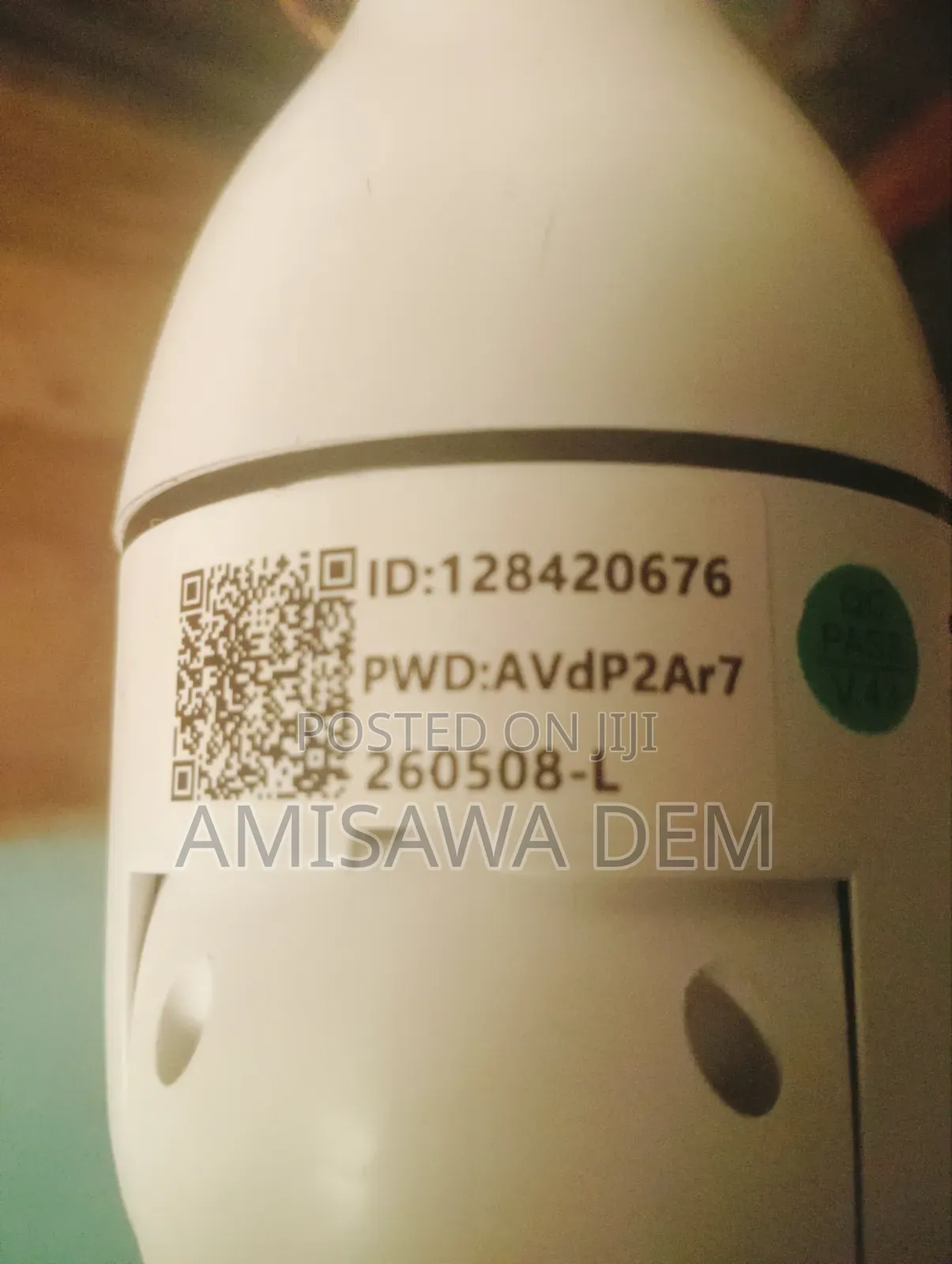 Bulb Holder Camera