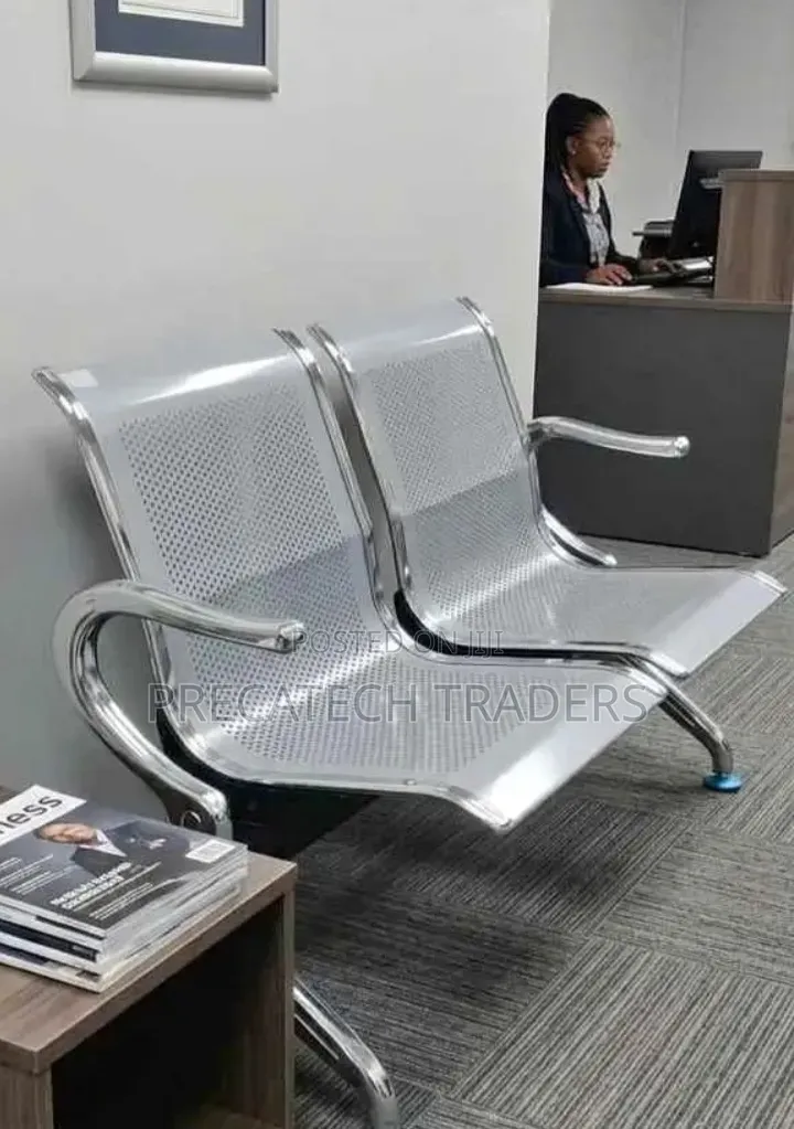2 Seater Unpadded Waiting Bench