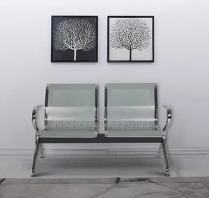 2 Seater Unpadded Waiting Bench