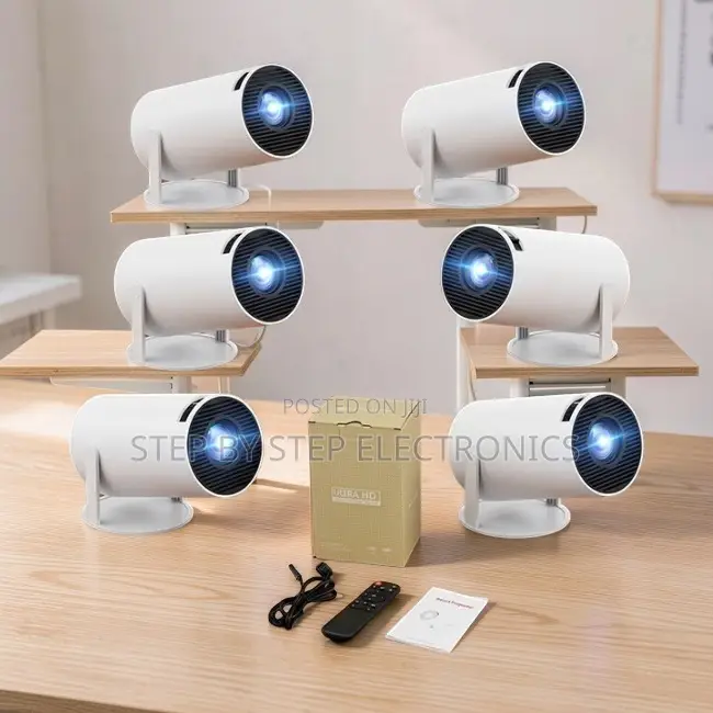 Manufacturer Prices Portable Smart HY300 WIFI Android Projectors