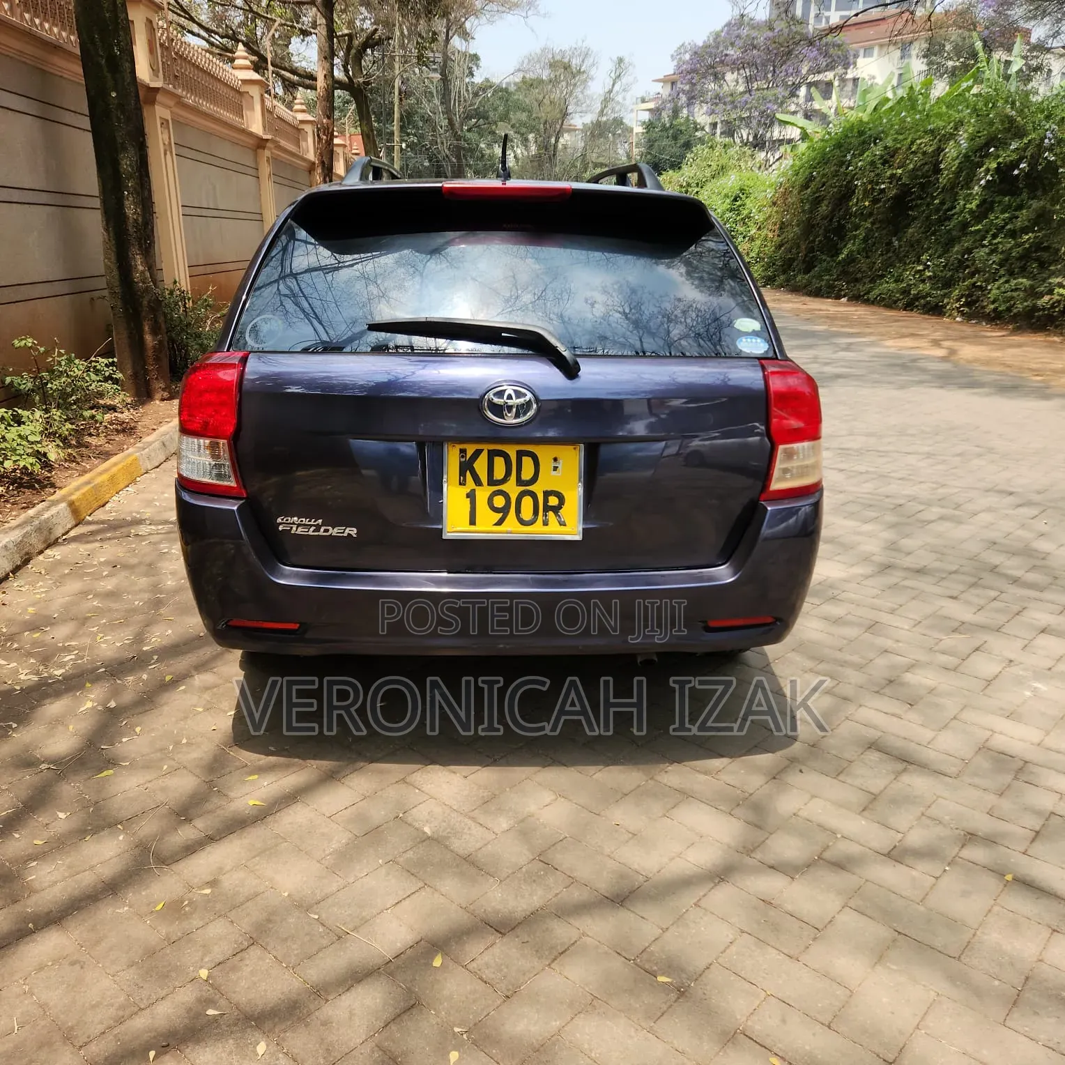 Toyota Corolla Fielder 2014 Blue