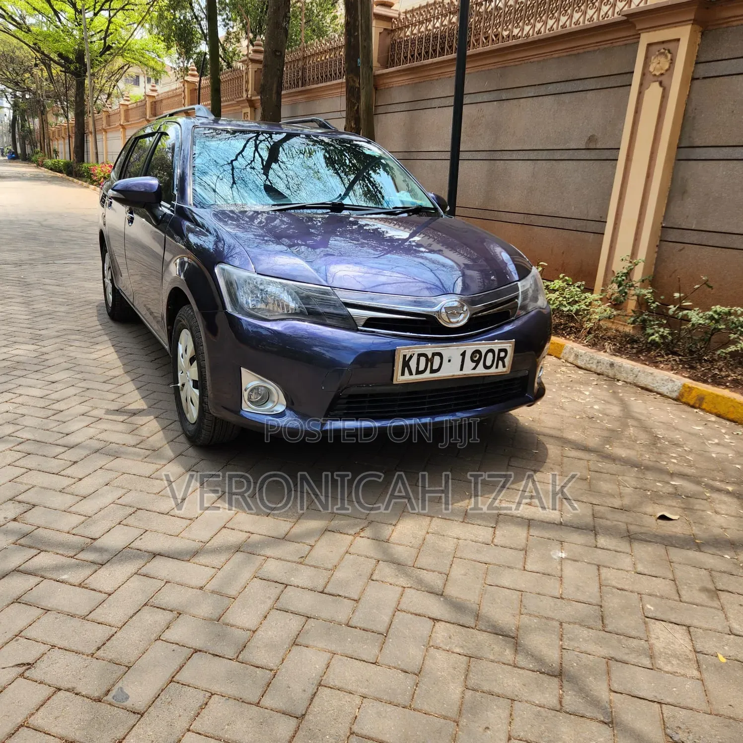 Toyota Corolla Fielder 2014 Blue