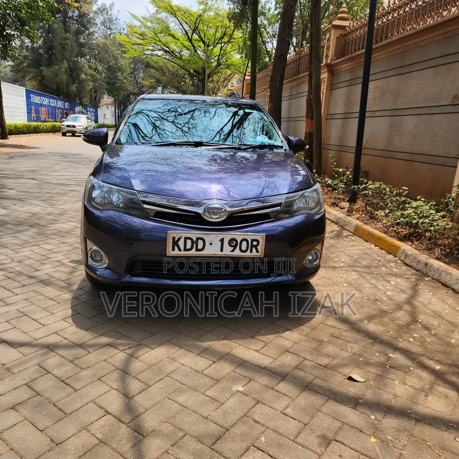 Toyota Corolla Fielder 2014 Blue