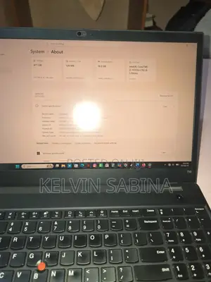 Laptop Lenovo ThinkPad T15 Gen1 16GB Intel Core 5 SSD 512GB