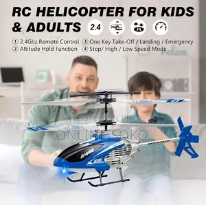 Rechargeable Helicopter Toy for Kids – Mini Remote Control Helicopter