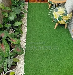Lush Green Artificial Grass Carpet