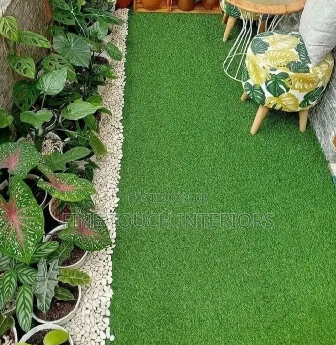Lush Green Artificial Grass Carpet
