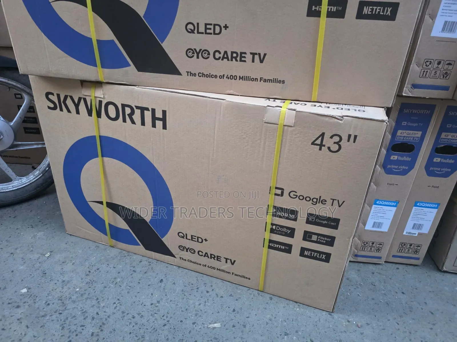 Skyworth 43" QLED+ Eye Care Google TV
