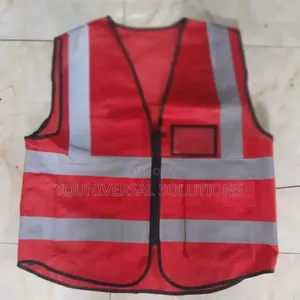 Reflectors Heavy Duty Reflective Jacket With Zip and Pockets