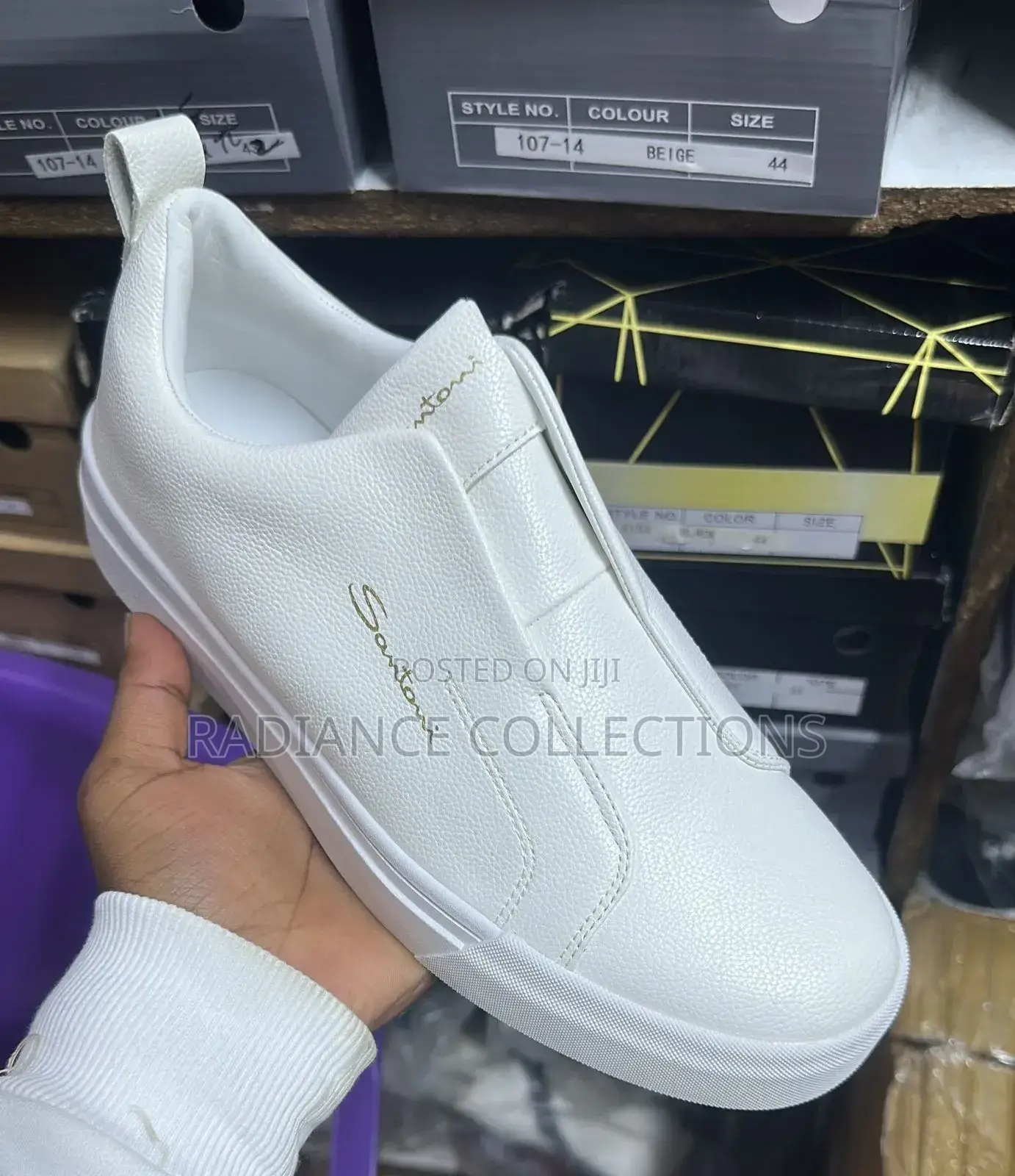 Santoni Laceless (Sizes 40-45)