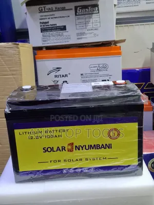100 Ah Solar Nyumbani Lithium Batteru