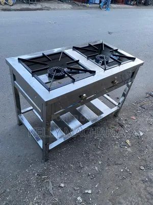 Stainless Steel Two Burner/Low Pressure