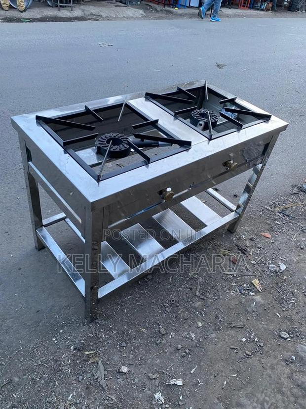 Stainless Steel Two Burner/Low Pressure