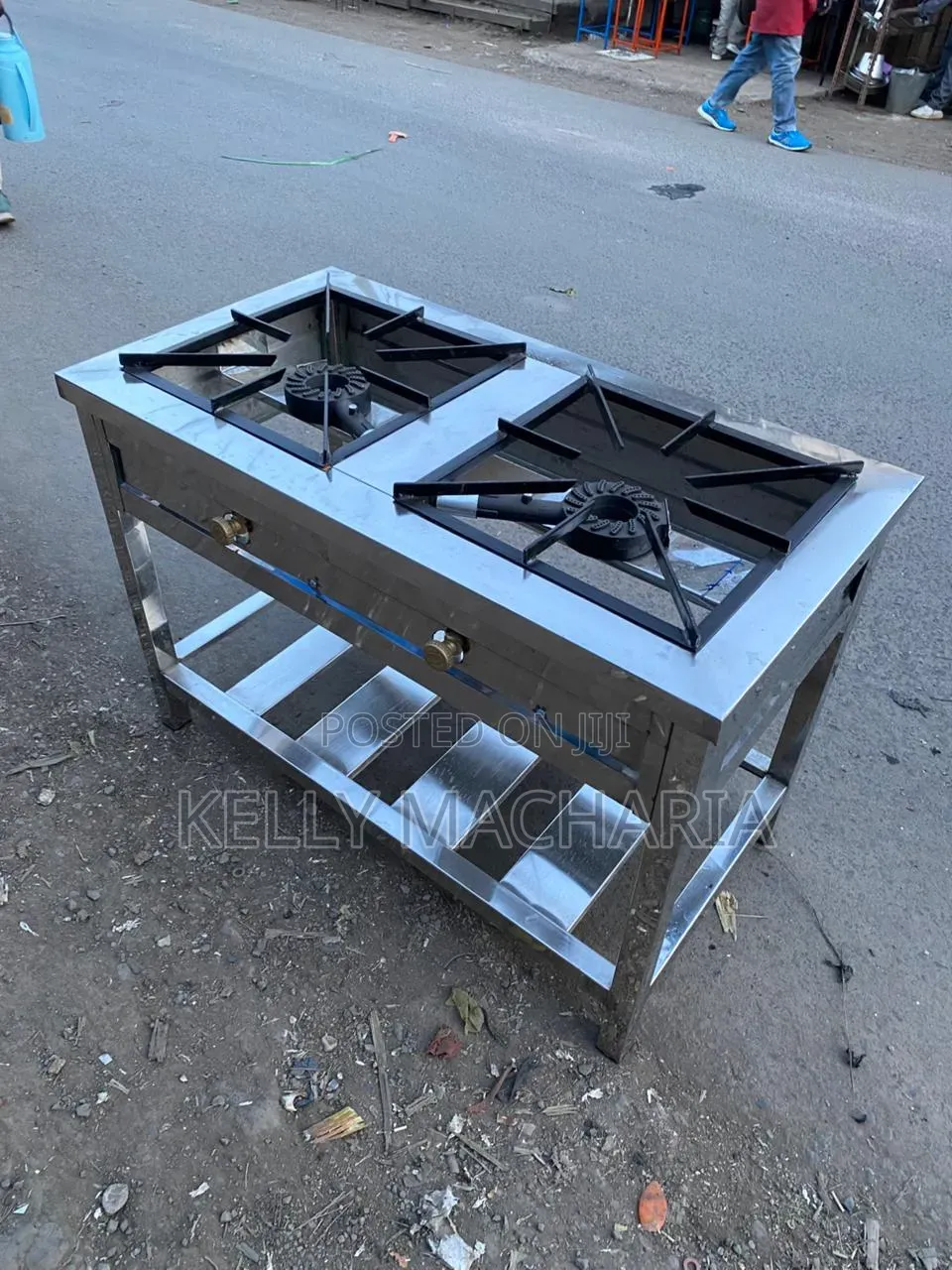 Stainless Steel Two Burner/Low Pressure