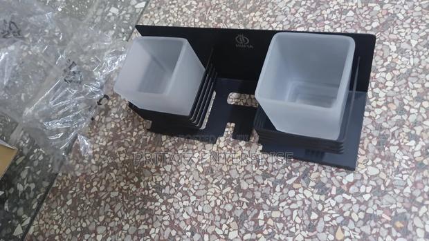 Modern Double Tooth Brush Holder