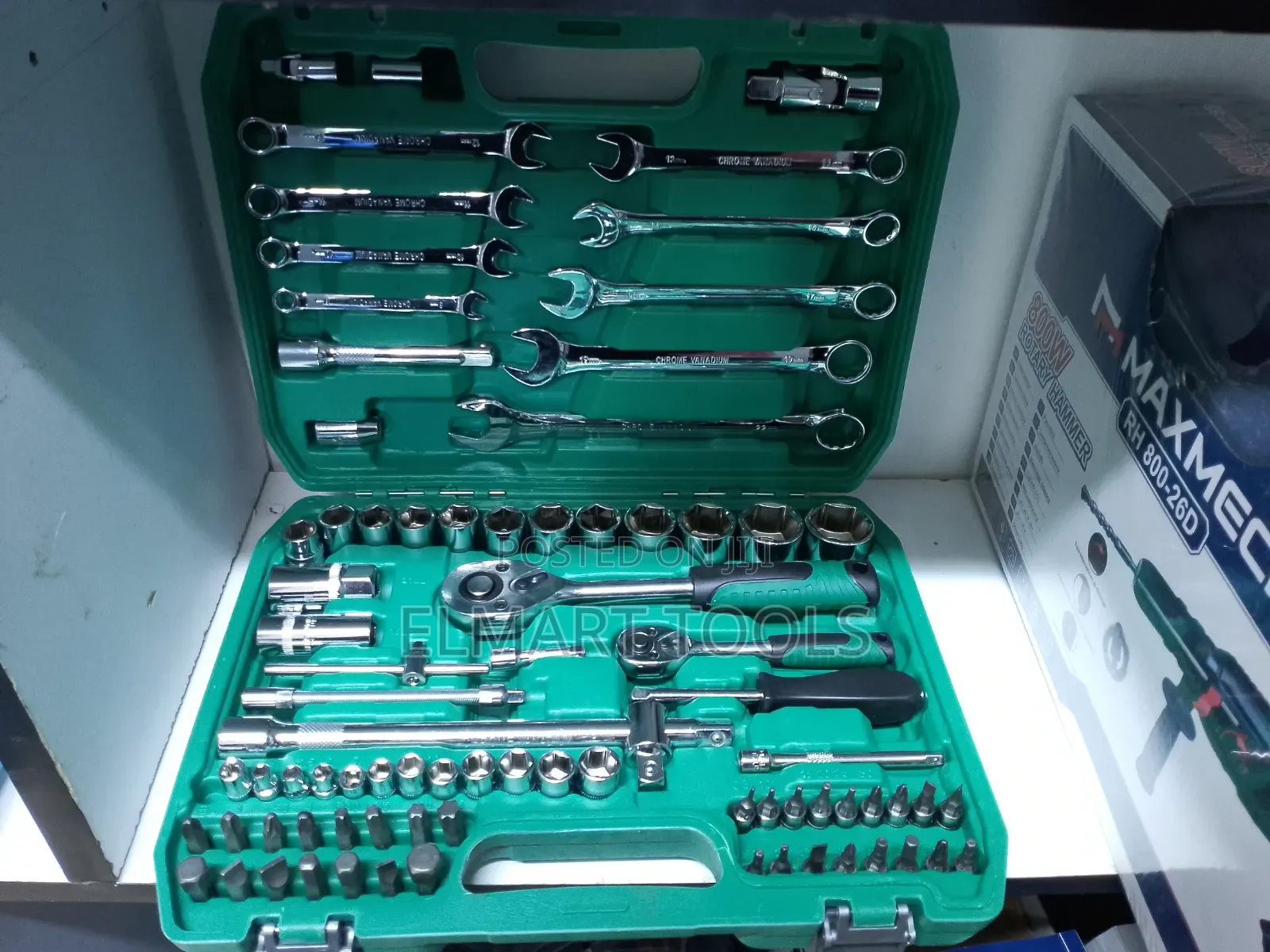 82 PCS Socket Set/Chrome Set