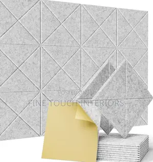 3d Acoustic Soundproof Grey Panels