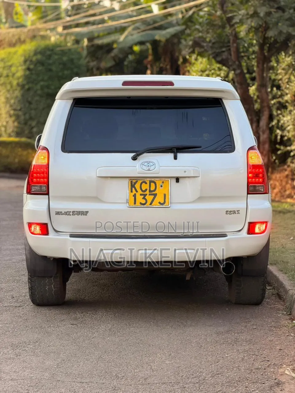 Toyota Hilux Surf 2.7 SSR 2008 White