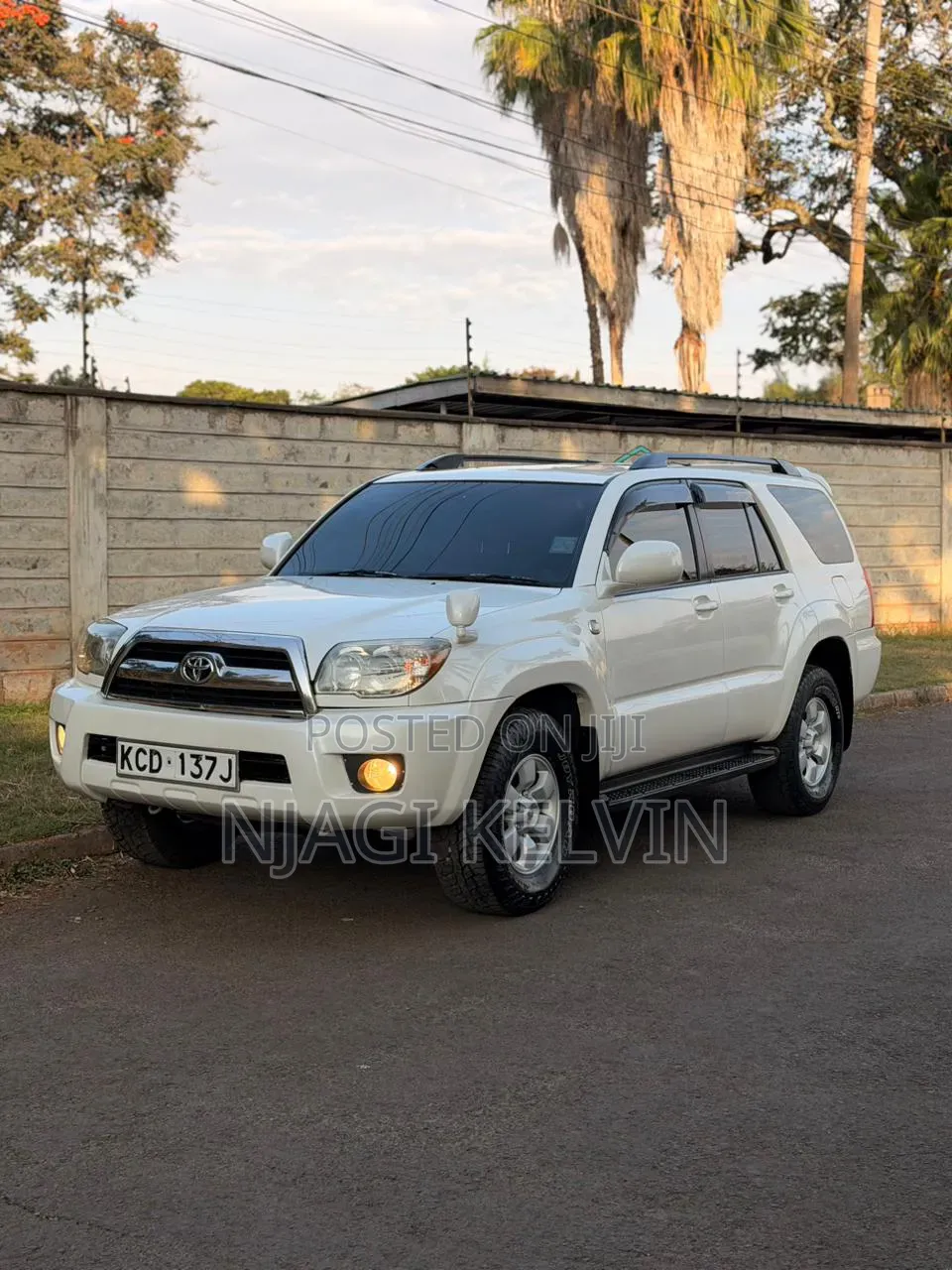 Toyota Hilux Surf 2.7 SSR 2008 White