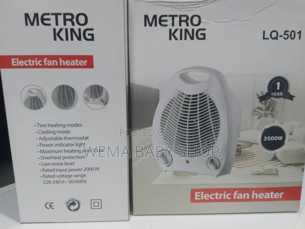 Portable Electric Fan Heater