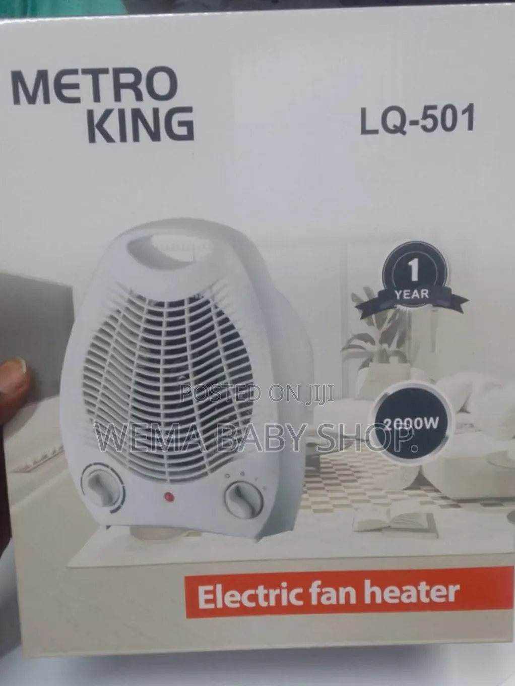 Portable Electric Fan Heater