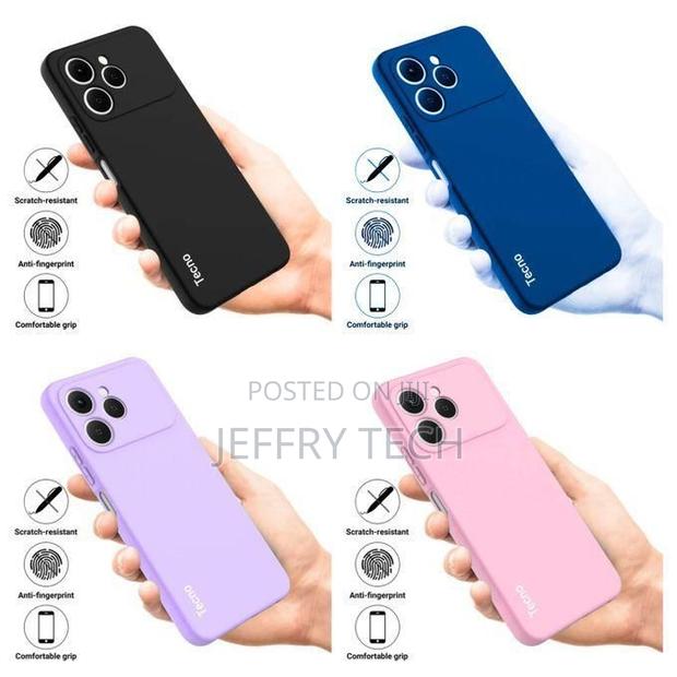 Case Tecno SPARK 40 PRO PLUS+Original Best Shockproof Silicone Protect - main view
