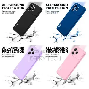Case Tecno SPARK 40 PRO PLUS+Original Best Shockproof Silicone Protect