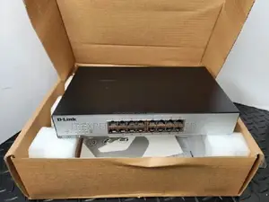 D-Link 8 Port PoE Gigabit Smart Managed Switch – DGS-F1100-10PS-E/B