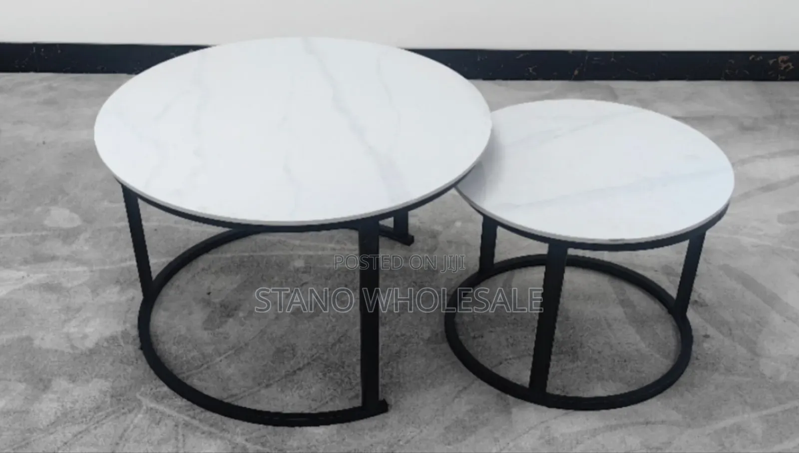 White Nesting Table