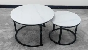 White Nesting Table