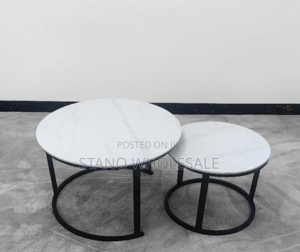 White Nesting Table - thumbnail 2